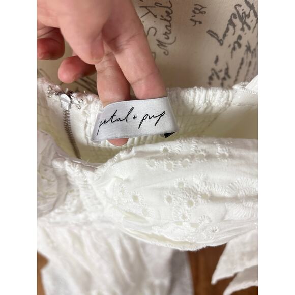 Petal & Pup White Maxi Dress - Picture 10 of 11